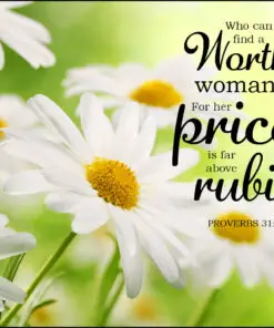 Proverbs 31:10 - Far Above Rubies - Bible Verses To Go