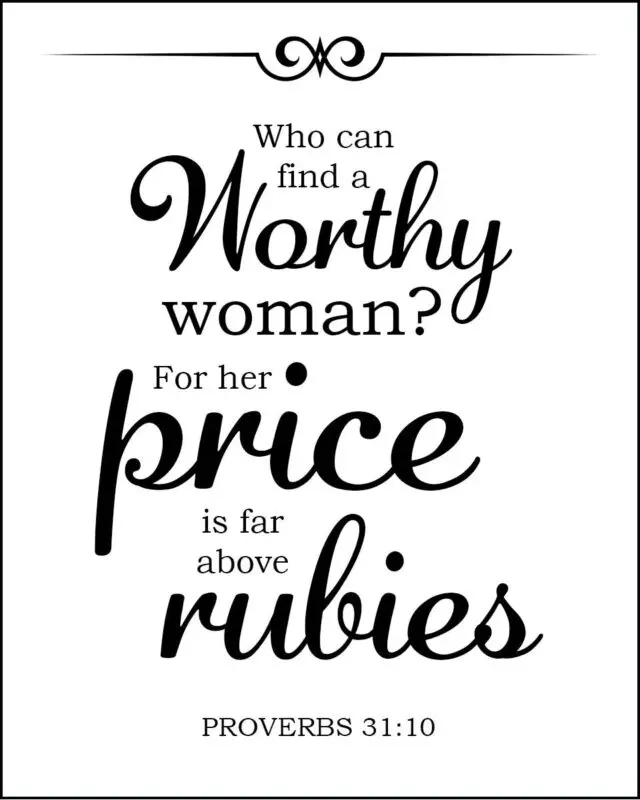 Proverbs 31 10 Above Rubies Encouraging Bible Verses