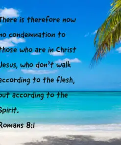 Romans 8:1 - No Condemnation to Those in Christ - Bible Verses To Go