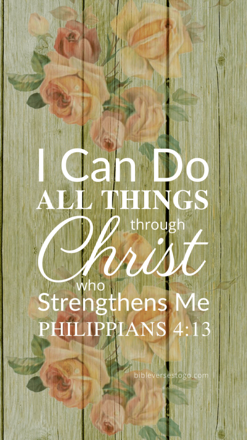 Christian Wallpaper – Philippians 4:13