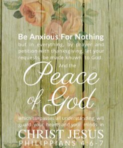 Christian Wallpaper – Rosewood Philippians 4:6-7