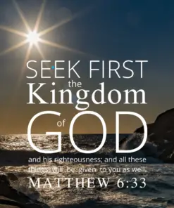 Christian Wallpaper – Sealight Matthew 6:33