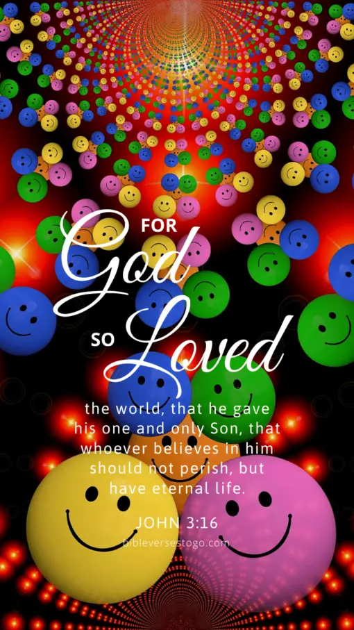 Christian Wallpaper – Smiley John 3:16