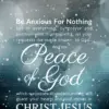 Christian Wallpaper – Snowfall Philippians 4:6-7