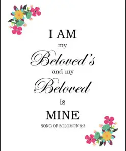 Song of Solomon 6:3 - I am My Beloved's - Bible Verses To Go