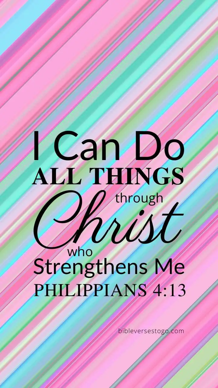 Philippians 413 ASV Desktop Wallpaper  I can do all things in him that  strengtheneth