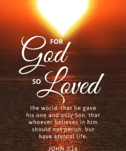 Christian Wallpaper – Sun Heart John 3:16