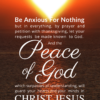 Christian Wallpaper – Sun Heart Philippians 4:6-7