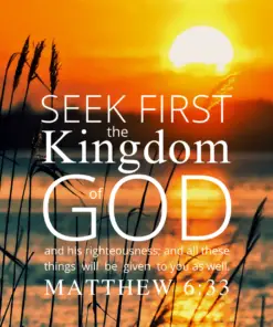Christian Wallpaper – Sunrise Matthew 6:33