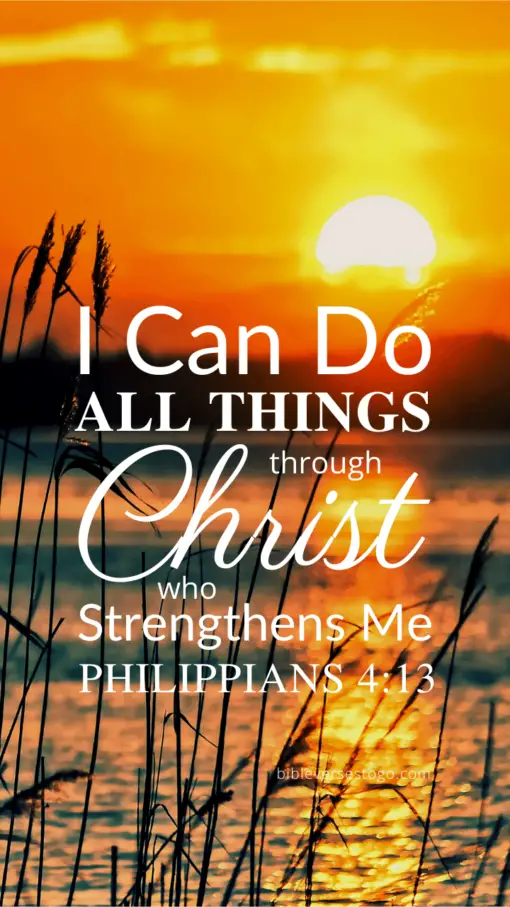 Christian Wallpaper – Sunrise Philippians 4:13