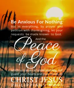 Christian Wallpaper – Sunrise Philippians 4:6-7