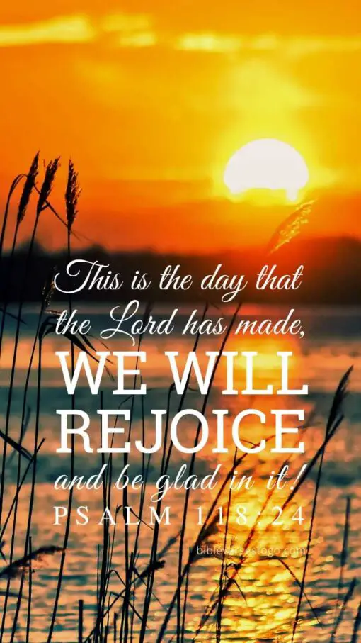 Christian Wallpaper – Sunrise Psalm 118:24
