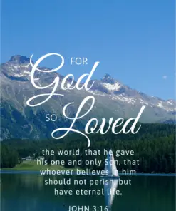 Christian Wallpaper – Switzerland John 3:16