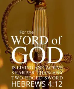 Christian Wallpaper - Sword Hebrews 4:12