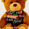 Christian Wallpaper – Teddy Psalm 46:10