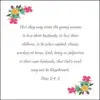 Titus 2:4-5 - Love Your Husbands and Children - Bible Verses To Go