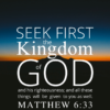 Christian Wallpaper – Twilight Matthew 6:33
