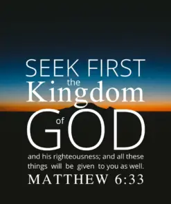 Christian Wallpaper – Twilight Matthew 6:33