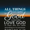 Christian Wallpaper - Twilight Romans 8:28