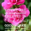 Christian Wallpaper - Two Roses Ephesians 2:10