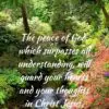 Christian Wallpaper - Wales Gardens Philippians 4:7