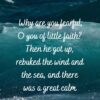 Christian Wallpaper - Wind n Waves Matthew 8:26