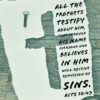 Acts 10:43 - Remission of Sins