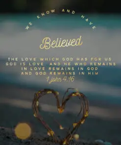 1 John 4:16 - God's Love for Us
