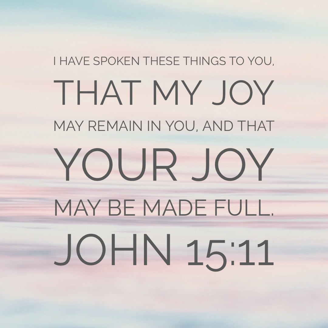 bible verses about joy