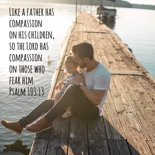 Psalm 103:13 - The Lord's Compassion on Us