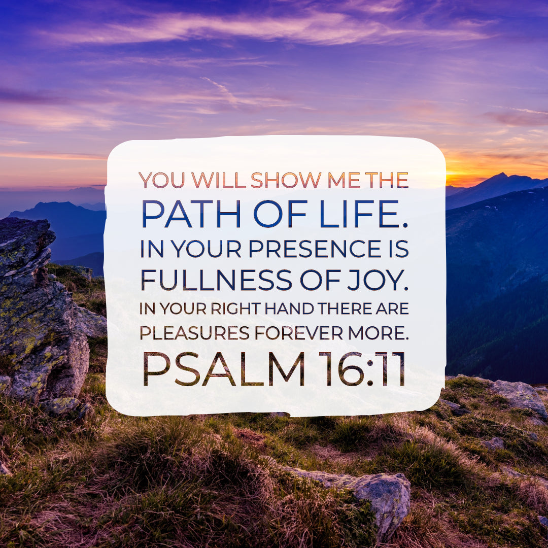 Psalm 16:11   Fullness Of Joy   Encouraging Bible Verses